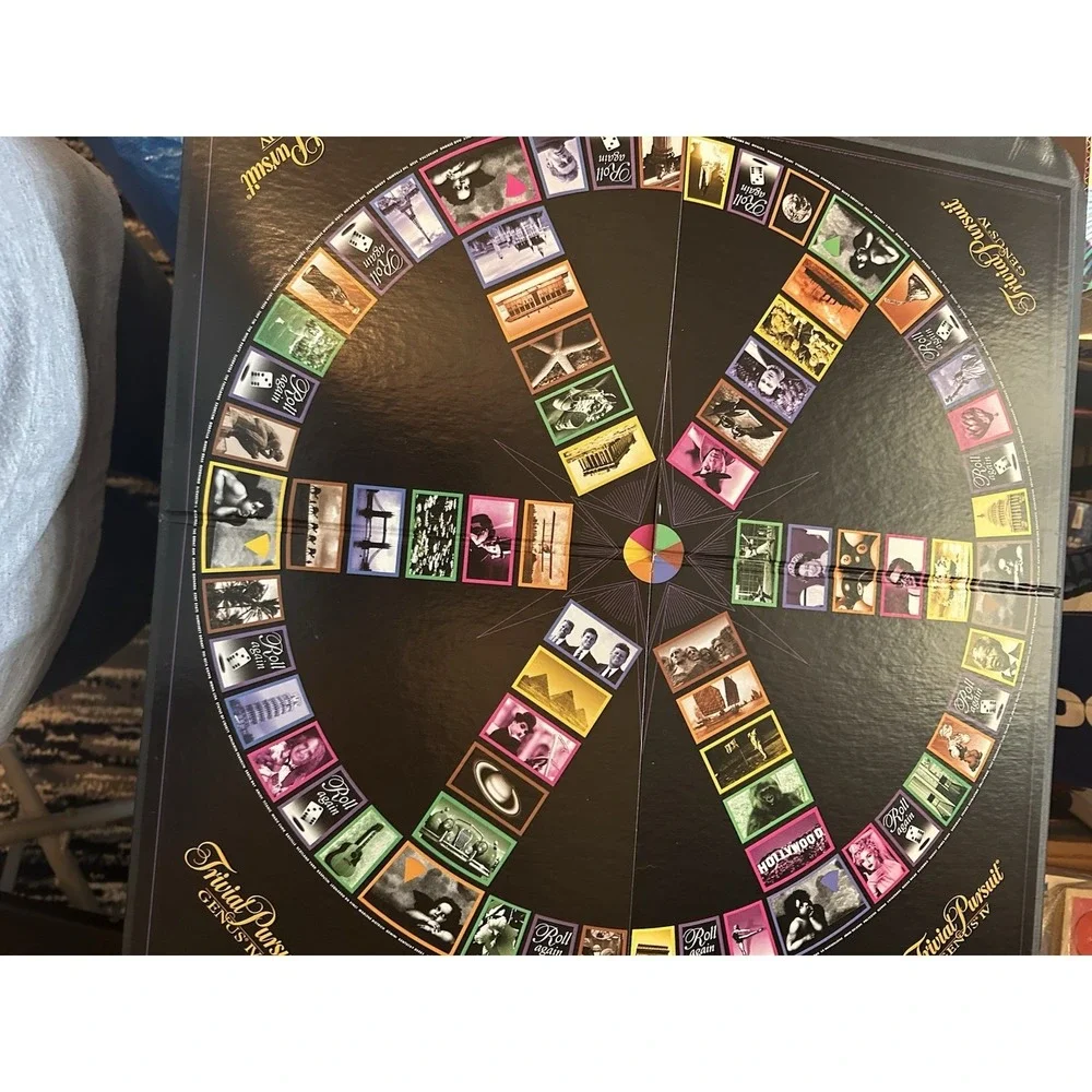 TRIVIAL PURSUIT Genus IV Edition Board Trivia Game Parker Brothers - Vintage 96